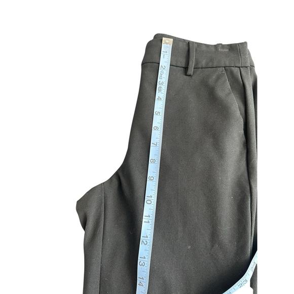J.Crew Black Office Career Stretch‎ Twill Slim Cropped Ruby Dress Pant Size 2 - Picture 8 of 10